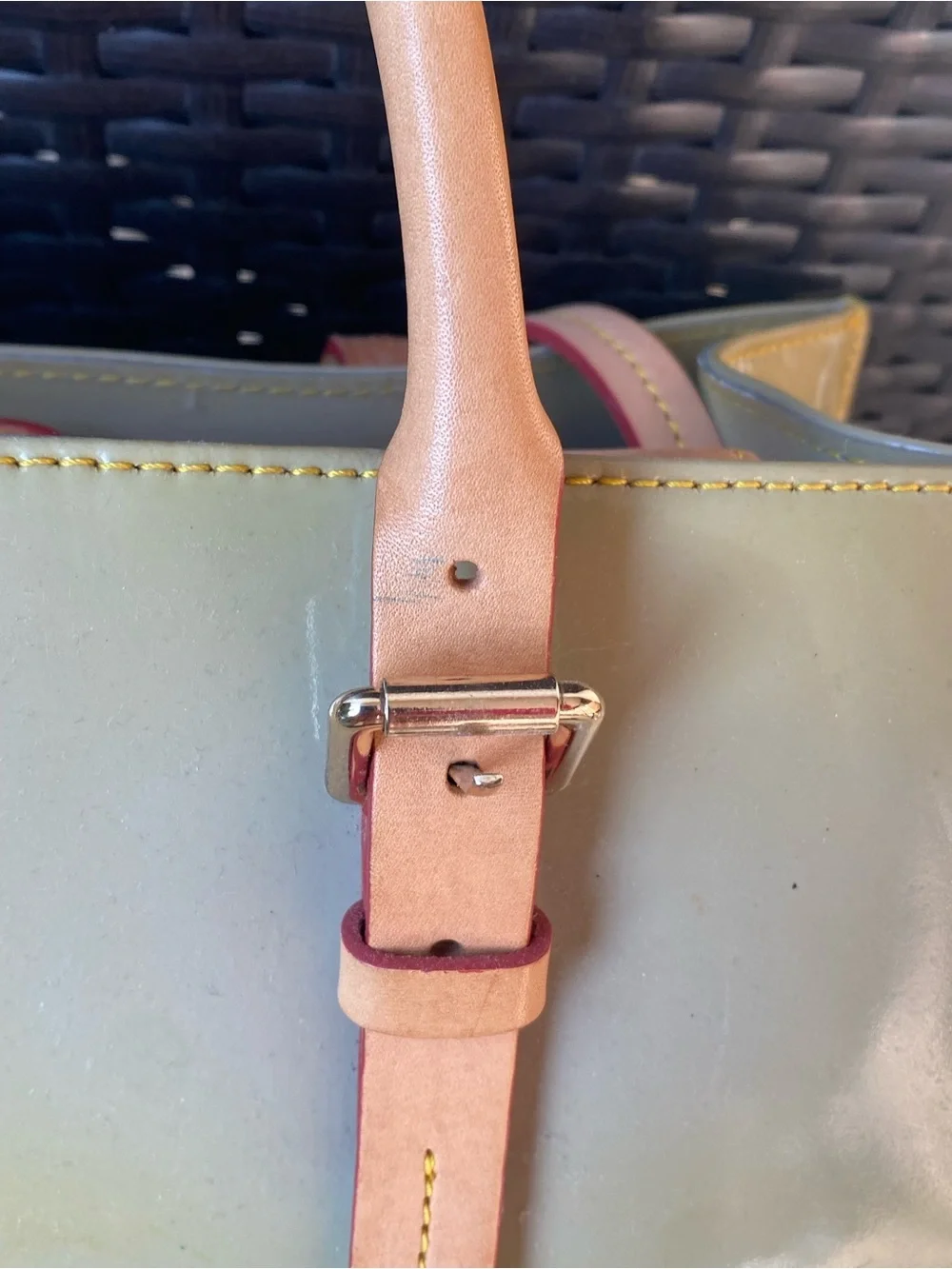Dooney&Bourke Patent Leather Satchel/Crossbody